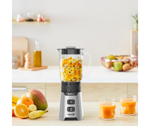 Tefal Minimix, 400 W, hopea - Tehosekoitin + take-away-pullo