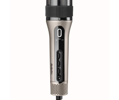 Babyliss Style Secret Air, harmaa/musta - Automaattinen hiuskiharrin