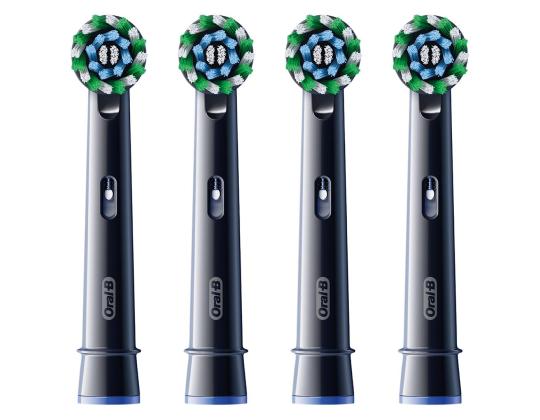 Braun Oral-B Cross Action Pro, 4 kpl, musta - Varaharjat