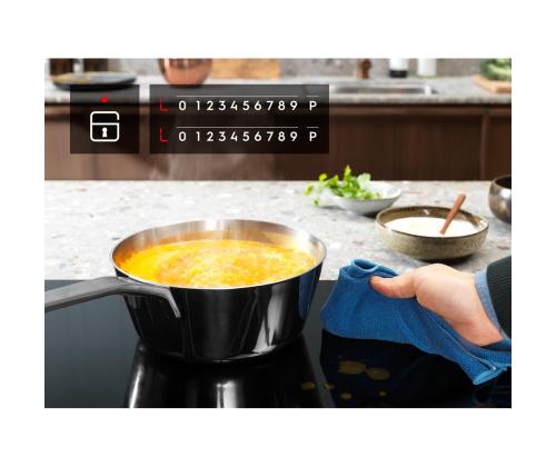 Electrolux, EcoTimer, leveys 59 cm, kehyksetön, valkoinen - Integroitu induktiokeittotaso