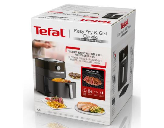 Tefal Easy Fry & Grill, 1550 W, musta - Kuumailmakeitin