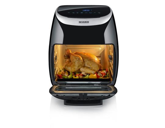 Severin, 11 L, 2000 W, musta - Kuumailmakeitin
