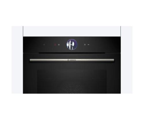 Bosch Series 8, 71 L, pyrolyyttinen puhdistus, musta - Integroitu uuni