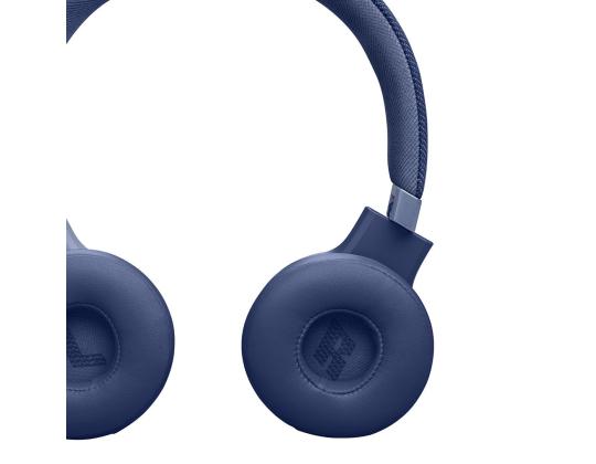 JBL Live 670NC, mukautuva melunvaimennus, sininen - langattomat korvakuulokkeet