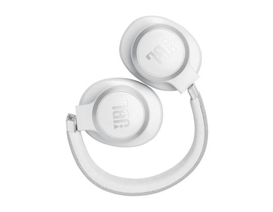JBL Live 770NC, Mukautuva melunvaimennus, valkoinen - Langattomat korvakuulokkeet