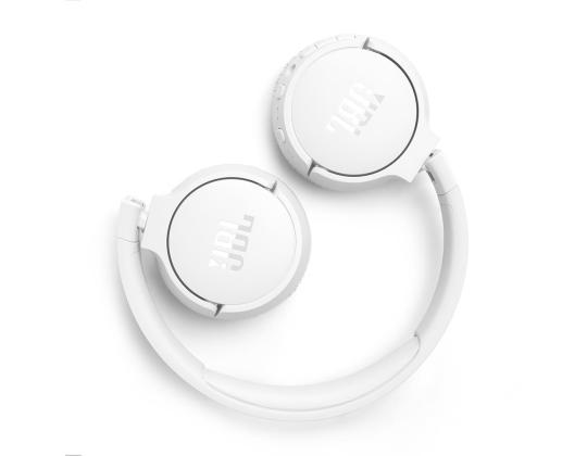 JBL Tune 670NC, mukautuva melunvaimennus, valkoinen - On-ear langattomat kuulokkeet