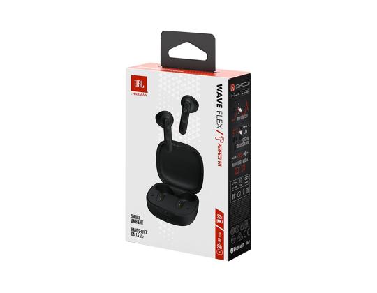 JBL Wave Flex, musta - Täysin langattomat kuulokkeet