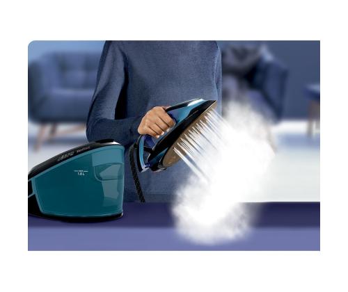 Tefal Express Vision, 2800 W, sininen - Silitysjärjestelmä
