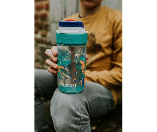 Clamshell Lagoon, 400 ml, Juggling Dino - Vauvapullo