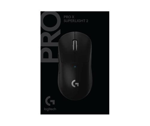 Logitech G PRO X Superlight 2, musta - Langaton hiiri