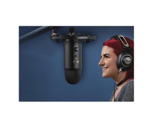 Blue Yeti, USB, musta - mikrofoni