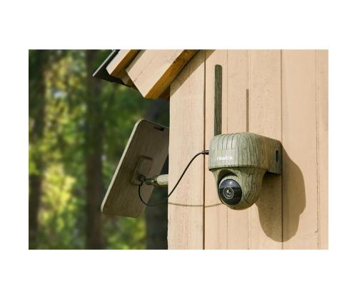 Reolink Go Ranger PT + Aurinkopaneeli 2, 8 MP, 4G LTE, akkuvarmennus, yötila - Etäisyysmittarikamera aurinkopaneelilla varustettuna