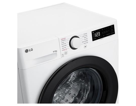 LG, 9 kg / 6 kg, syvyys 56,5 cm, 1400 rpm - Pesukone kuivausrummulla