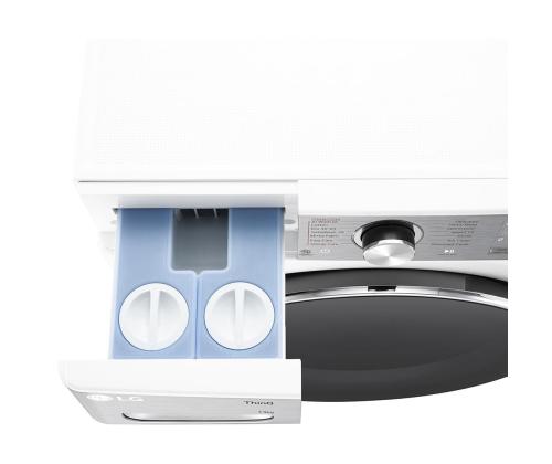 LG, 13 kg, syvyys 61,5 cm, 1400 rpm - Edestä täytettävä pesukone
