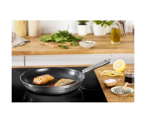 Tefal Duetto+, 24/28 cm, 2-osainen, ruostumatonta terästä - Paistinpannusetti