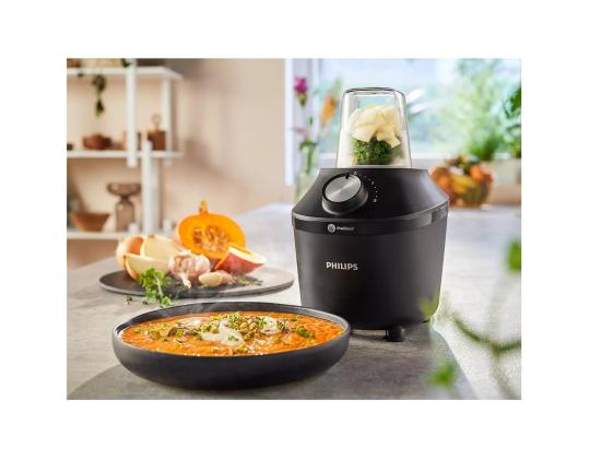 PHILIPS 3000 Series, 600 W, 1,25 L, must - Tehosekoitin