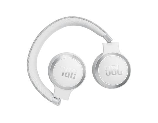JBL Live 670NC, mukautuva melunvaimennus, valkoinen - langattomat korvakuulokkeet