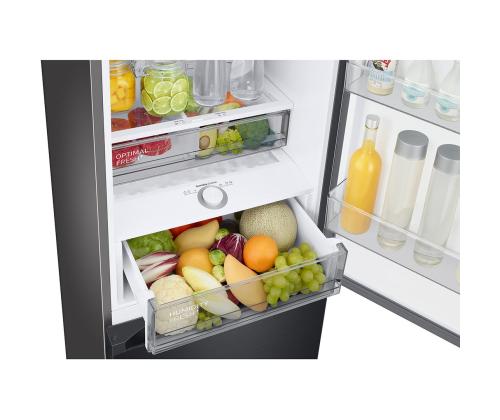 Samsung BeSpoke, 387 L, korkeus 203 cm, musta - Jääkaappi ja pakastin