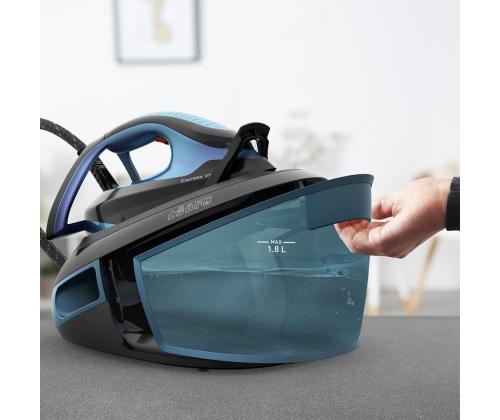 Tefal Express Vision, 2800 W, sininen - Silitysjärjestelmä