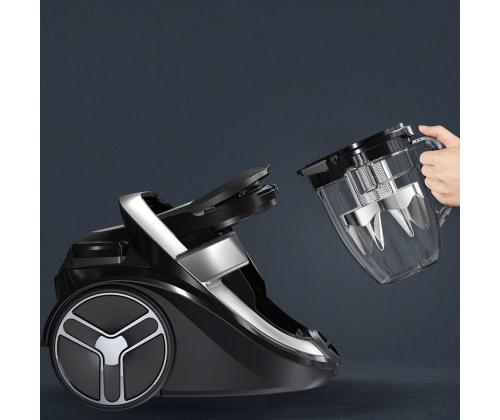 Tefal Silence Force Cyclonic Effitech, 500 W, ilman pölypussia, musta - Pölynimuri