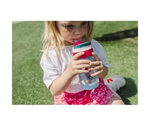Cambukka Lagoon, 400 ml, Sininen Flamingo - Vauvapullo