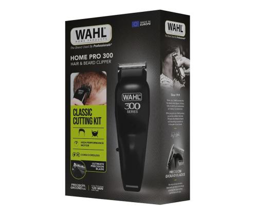 Wahl Home Pro 300, johdoton, musta - Hiustenleikkuri
