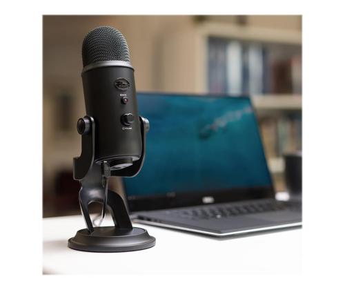 Blue Yeti, USB, musta - mikrofoni