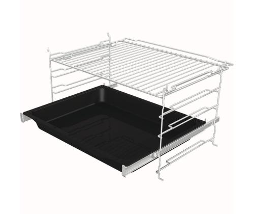 Gorenje, 77 L, pyrolyyttinen puhdistus, musta - Integroitu uuni