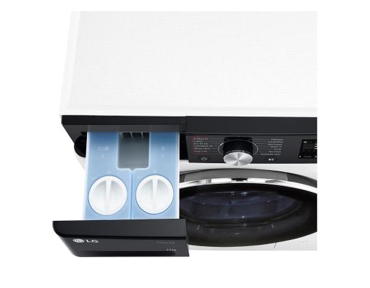 LG, 11 kg, syvyys 56,5 cm, 1400 rpm - Edestä täytettävä pesukone