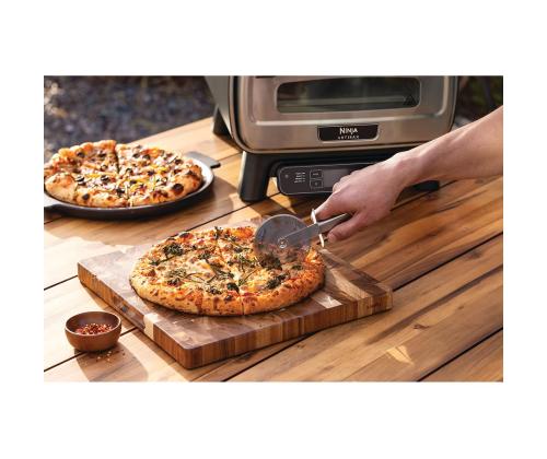 Ninja Artisan, harmaa - Sähkökäyttöinen ulkouuni ja ilmakäristin