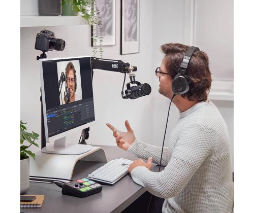 RODE PodMic USB, musta - Mikrofoni