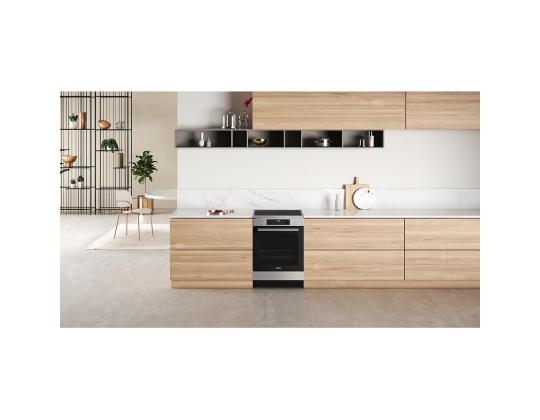 Whirlpool, 83 L, ruostumaton teräs - Vapaasti seisova induktioliesi