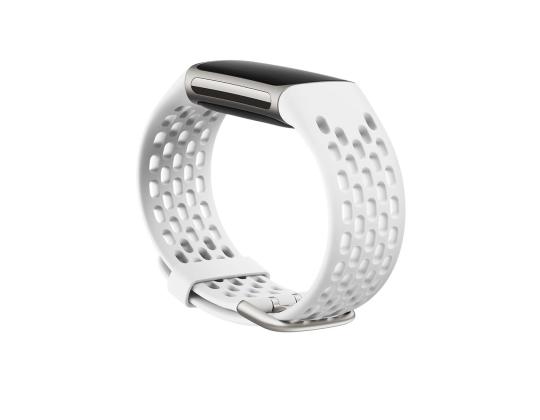 FITBIT Sport Band Charge 5, pieni, valkoinen - Kellon hihna