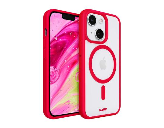 LAUT HUEX PROTECT, iPhone 14 Plus, punainen - Älypuhelinkotelo
