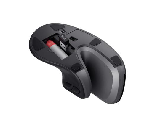 Langaton hiiri TRUST Verro Ergonomic, musta