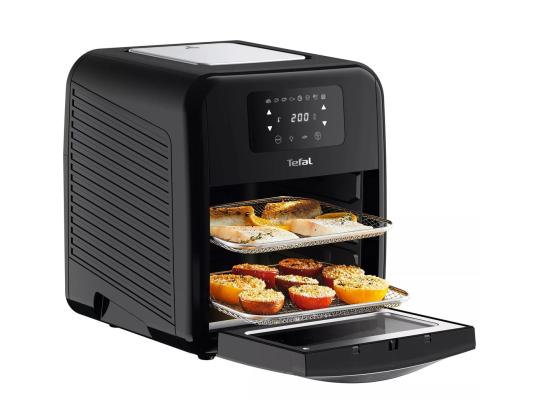 Tefal EasyFry Oven & Grill, 2000 W, musta - Kuumailmakeitin uunilla ja grillillä
