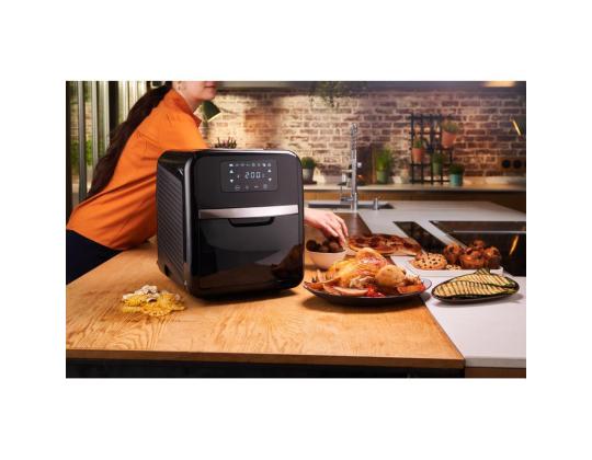 Tefal EasyFry Oven & Grill, 2000 W, musta - Kuumailmakeitin uunilla ja grillillä
