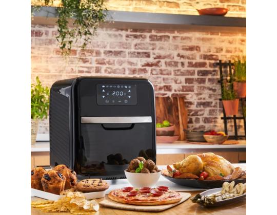 Tefal EasyFry Oven & Grill, 2000 W, musta - Kuumailmakeitin uunilla ja grillillä