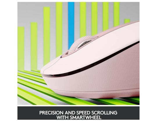Langaton hiiri LOGITECH Signature M650 L, vaaleanpunainen