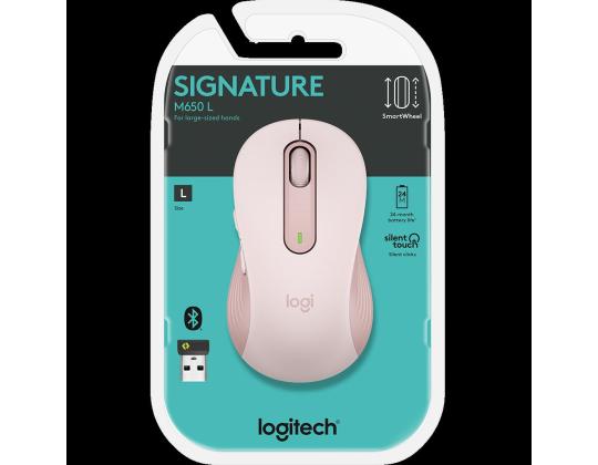 Langaton hiiri LOGITECH Signature M650 L, vaaleanpunainen
