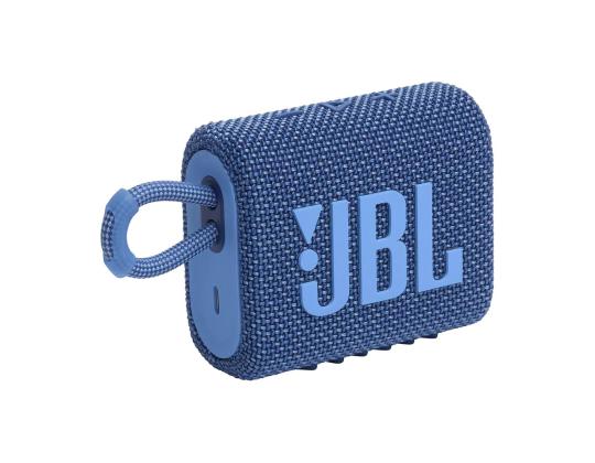 Kannettava kaiutin JBL Go3, IPX7, eko sininen