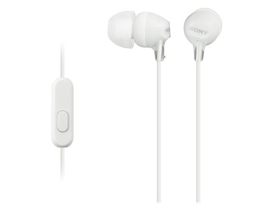 Sony EX15AP, valkoinen - In-ear kuulokkeet