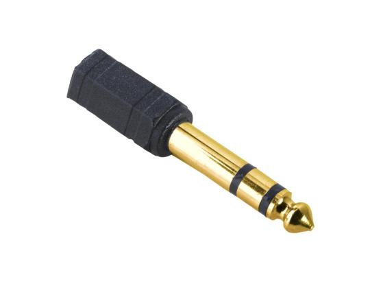 Hama Audio Adapteri, 6,3 mm - 3,5 mm, kullattu - Audiosovitin