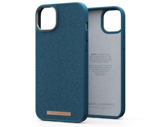 NJORD BYELEMENTS Fabric Tonal, iPhone 14 Plus, sininen - Kotelo