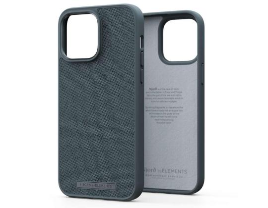NJORD BYELEMENTS Fabric Tonal, iPhone 14 Pro Max, harmaa - Kotelo
