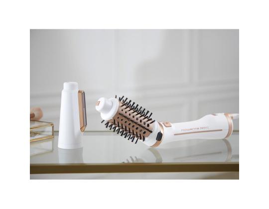 Rowenta Brush Activ´ Ultimate Care, valkoinen - Pyörivä hiustenkuivaaja-kiharrin