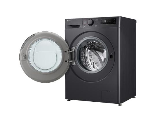 LG, 10 kg / 6 kg, syvyys 56,5 cm, 1400 rpm, musta - Pesukone kuivausrummulla