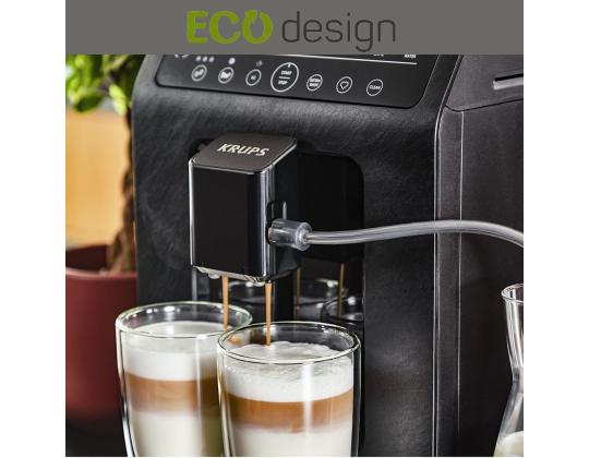 Krups Evidence Eco-Design, musta - Automaattinen espressokeitin