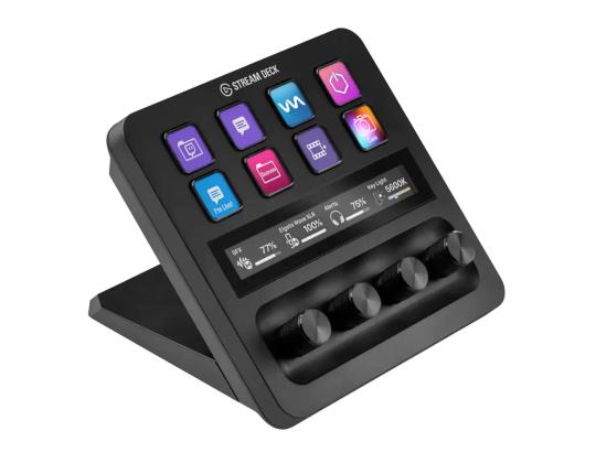 Elgato Stream Deck +, must - Voogedastuse juhtpult