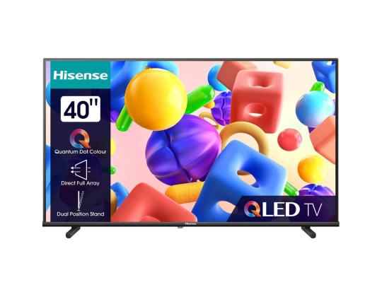 Hisense A5KQ, 40", Full HD, QLED, musta - TV